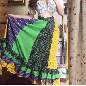 Vintage 70’s maxi dress